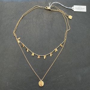 NWT Park Lane Honey layered Bee with medallion necklace with extender